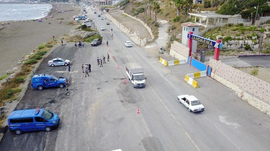 Jandarmadan "drone"li Trafik Denetimi