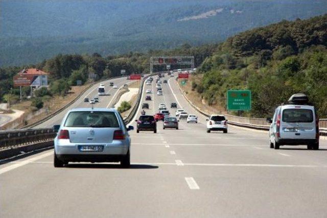 Bolu'da Dönüş Yoğunluğu Başladı