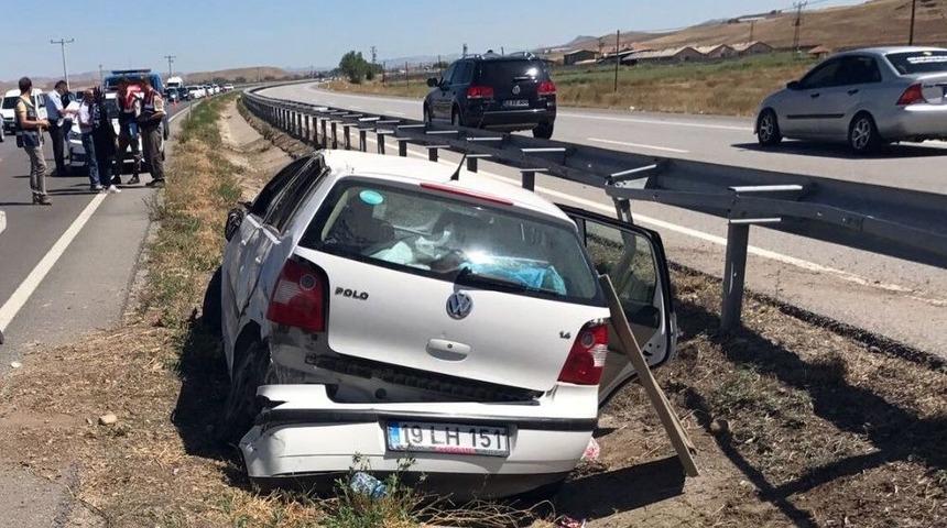 Otomobil Takla Attı: 2 Yaralı