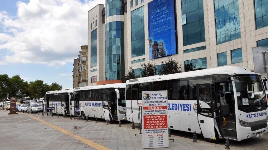 Kartal Belediyesi&rsquo;nden Kurban Bayramı&rsquo;nda Mezarlık Ziyareti Hizmeti