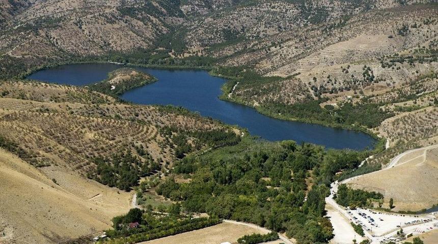 (&ouml;zel Haber) Ankara&rsquo;nın Havadan Fotoğraflanan G&ouml;lleri G&ouml;rsel Bir Ş&ouml;len Sunuyor