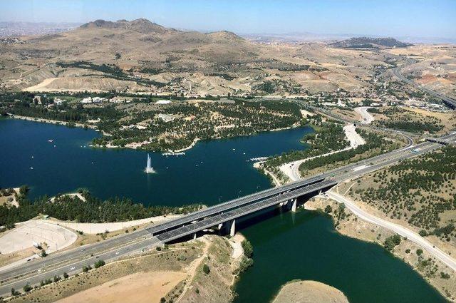 (özel Haber) Ankara’nın Havadan Fotoğraflanan Gölleri Görsel Bir Şölen Sunuyor