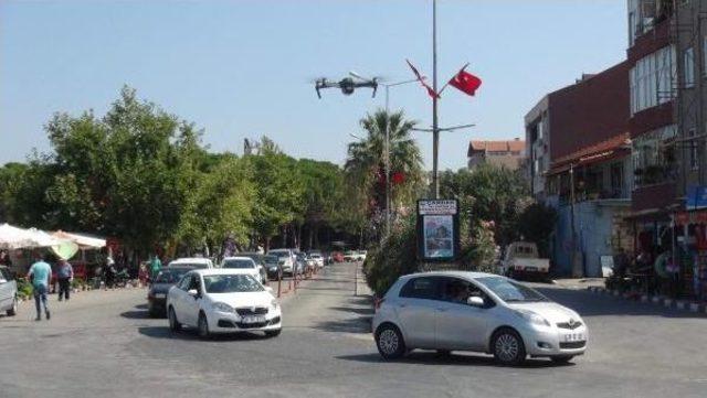 Jandarmadan Çardak Feribot İskelesi'nde Güvenlik Kontrolü 