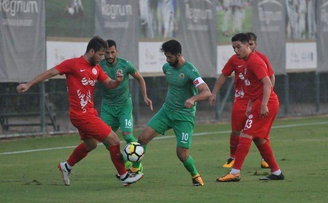 Alanyaspor Hazırlık Maçında Antalyaspor’u Mağlup Etti