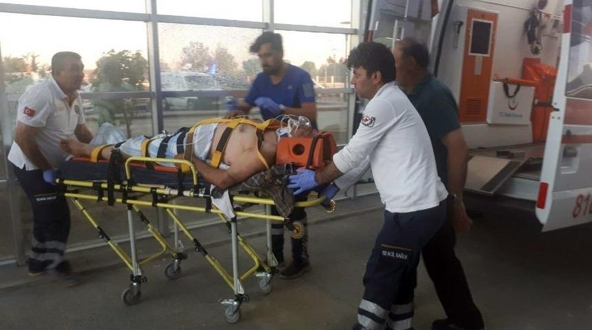 &Ccedil;apa Motoru Devrildi: 7 Yaralı