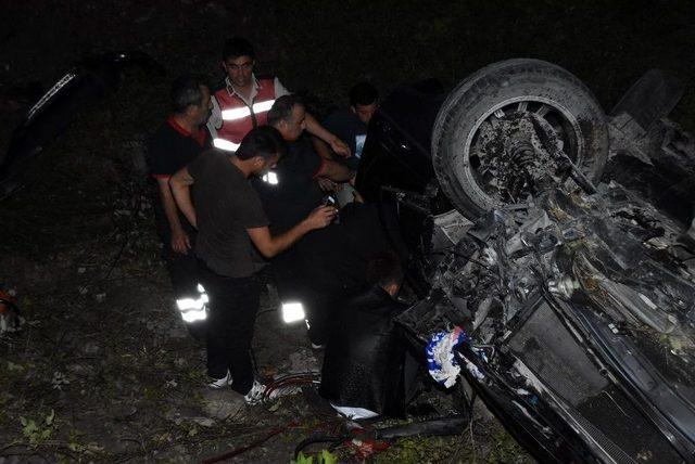 Sinop’ta Trafik Kazası: 1 Ölü, 2 Yaralı