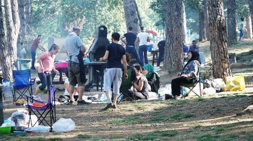 Denizlililer Pikniğe Akın Etti