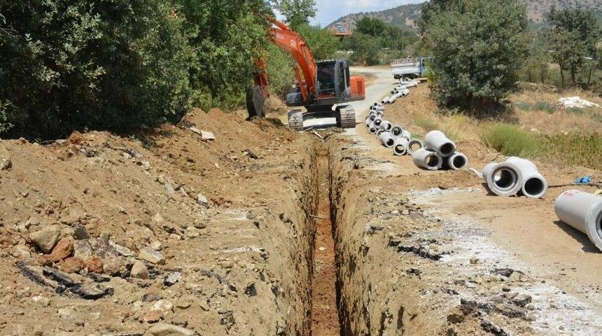 Sarıg&ouml;l&rsquo;&uuml;n 5 Mahallesine 55 Kilometre Altyapı