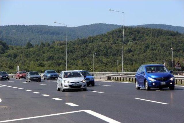 Kurban Bayramı Dönüşü Bolu'da Trafik Rahat