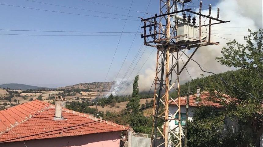 Kepsut&rsquo;ta Orman Yangını