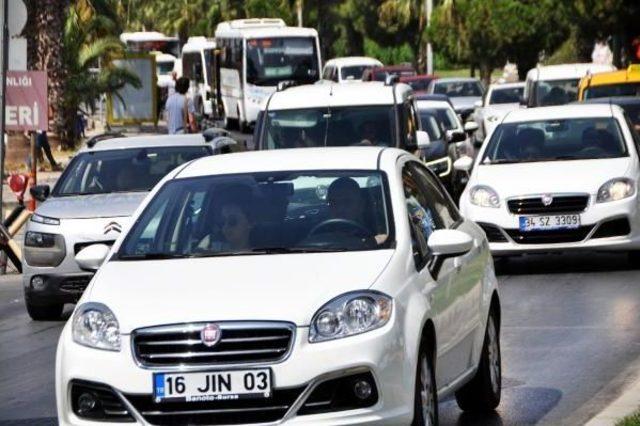 Bayramdan Sonra Bodrum'da Tatilcilerin Dönüş Yoğunluğu