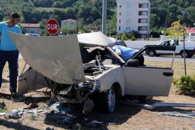 Samsun'da Kaza: 1 Ölü, 7 Yaralı