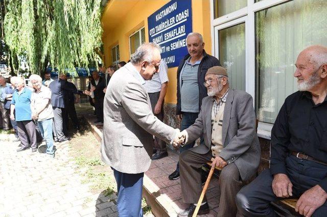 Başkan Babaş, Sanayi Esnafıyla Bir Araya Geldi