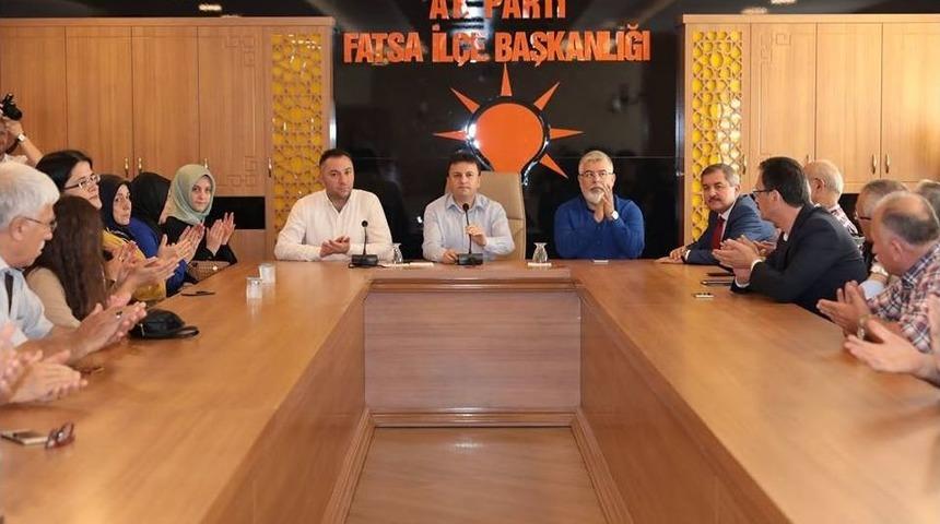 Fatsa Ak Parti&rsquo;de Bayramlaşma Programı
