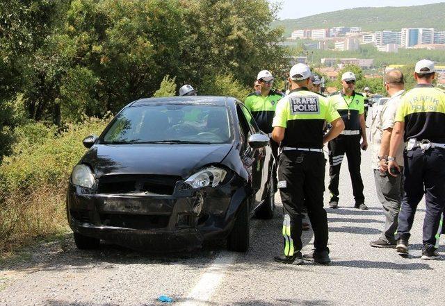 Tatil Yolunda Kaza: 1 Ölü, 4 Yaralı