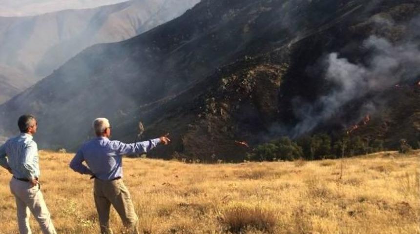 Sivas'ta &Ouml;rt&uuml; Yangını