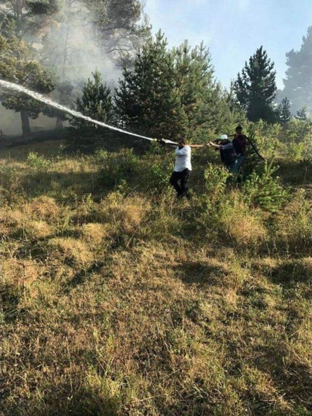 Ardahan’da Orman Yangını