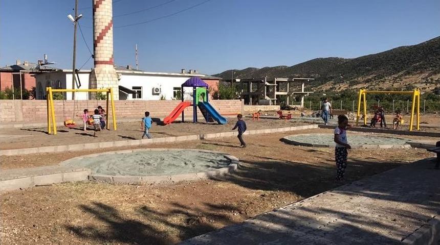 Hani Belediyesi Mahallelere Yeni Parklar Kazandırmaya Devam Ediyor