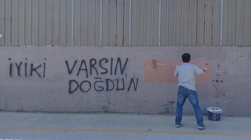 K&ouml;rfez&rsquo;de Duvar Temizliği