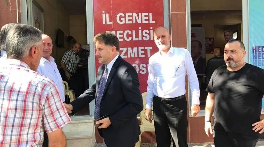 Eski Vekil Poyraz’dan İlçe Teşkilatlarına Ziyaret