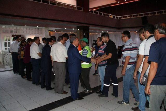 Başkan Akkaya, Belediye Personeli İle Bayramlaştı 2