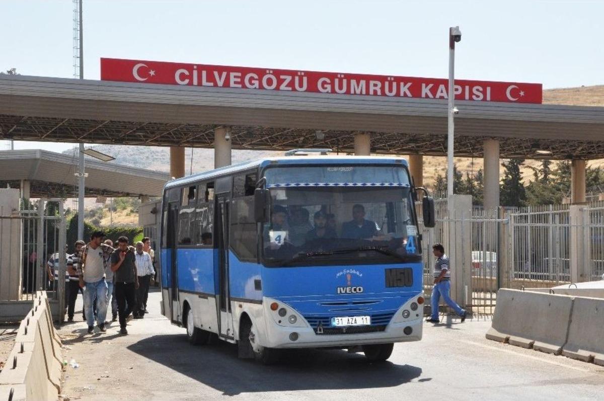 Suriyelilerin Bayram D&ouml;n&uuml;ş&uuml; Başladı