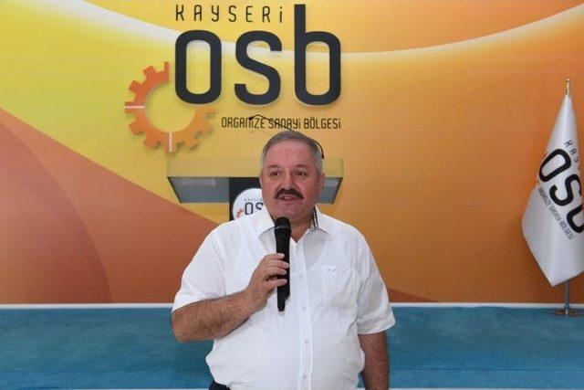 Kayseri Osb’de Bayramlaşma Töreni