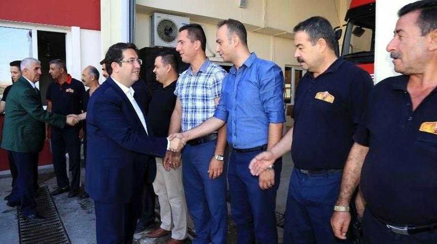 Başkan Yazgı, Belediye Personeliyle Bayramlaştı