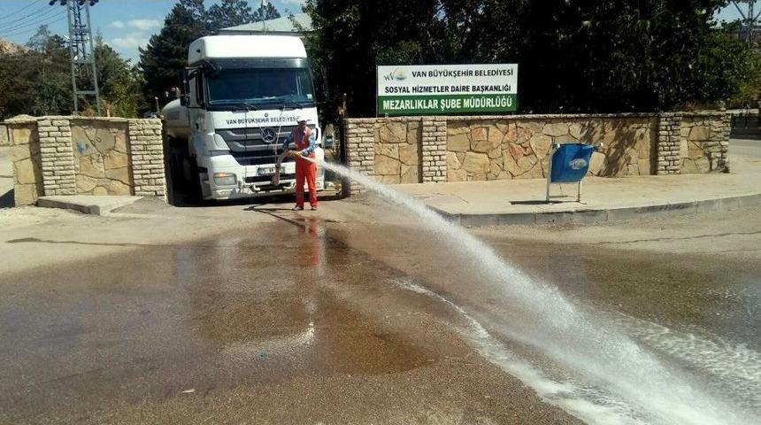 Van&rsquo;da Temizlik &Ccedil;alışması