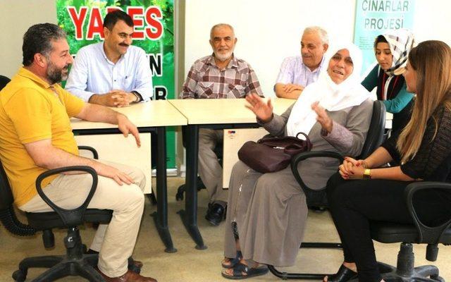 Yeşeren &Ccedil;ınarlardan Anlamlı Ziyaret 1