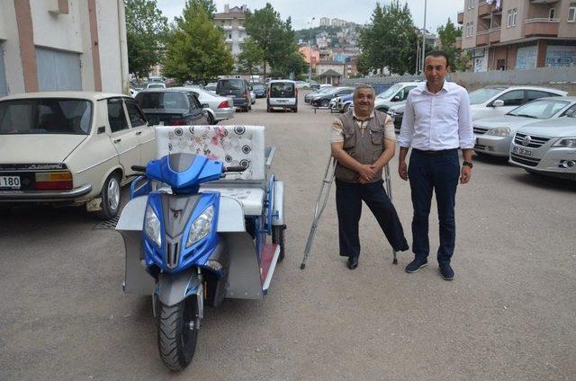 Fatsa Sydv’den Engelli Vatandaşa Motorlu Araç