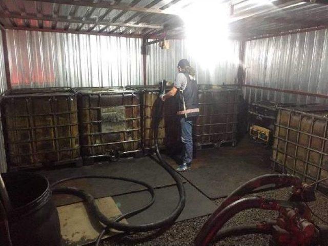 Bornova da Ka&ccedil;ak Akaryakıt Operasyonu 1