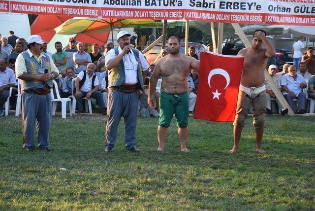 Kabalı Köyü Karakucak Güreşleri Yapıldı