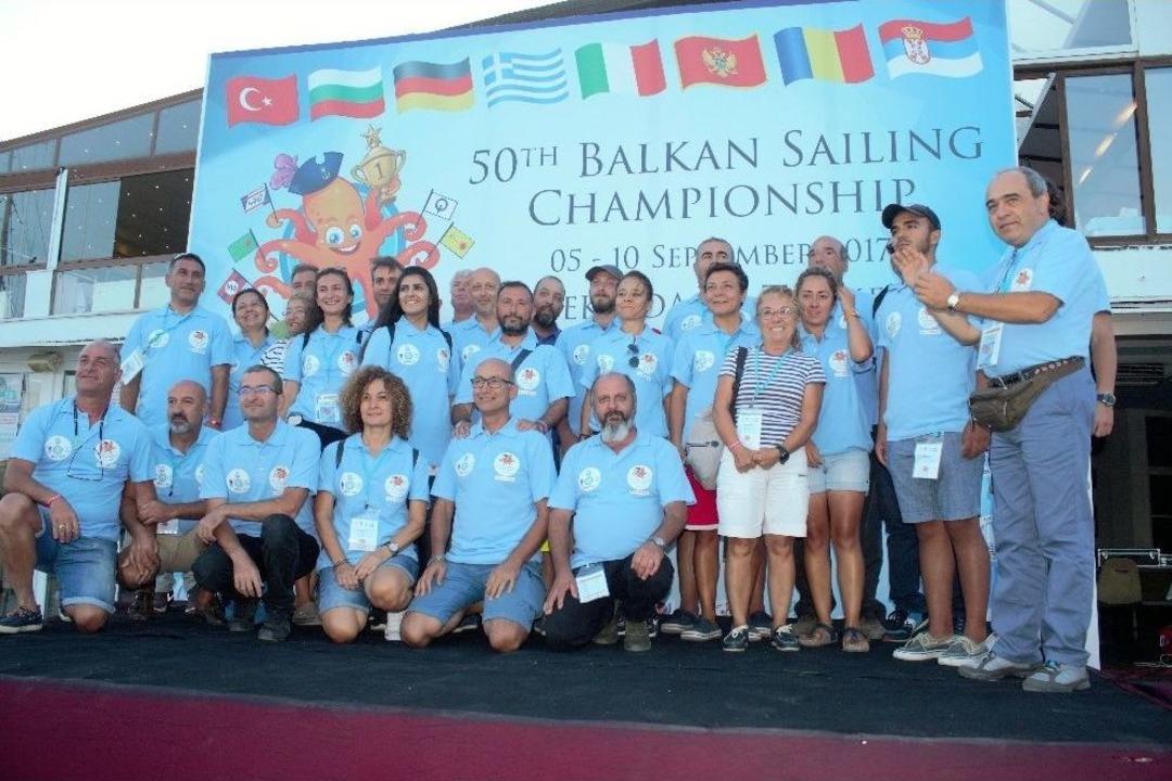 50. Yelken Balkan Şampiyonası A&ccedil;ılış Seramonisi Yapıldı