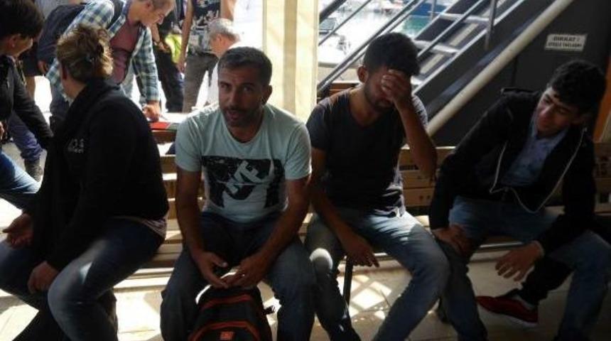 Ayvacık'ta 31 Ka&ccedil;ak G&ouml;&ccedil;men Yakalandı