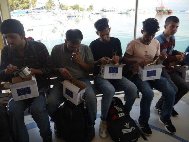 &Ccedil;anakkale&rsquo;de 31 Ka&ccedil;ak G&ouml;&ccedil;men Yakalandı 2