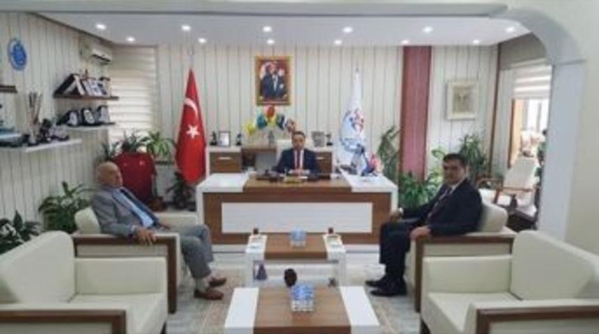 Başkan Yal&ccedil;ın Ve İl M&uuml;d&uuml;r&uuml; Yıldız Bir Araya Geldi