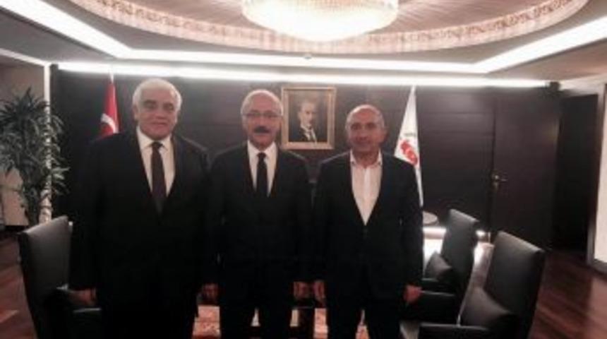 Bakan Elvan’a Ziyaret