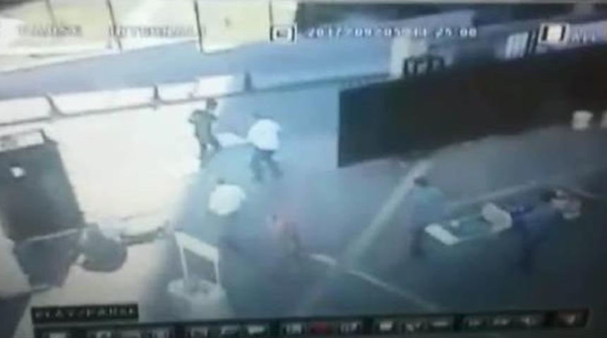 İlkokul Bahçesindeki Çatışma Anı Kamerada (1)