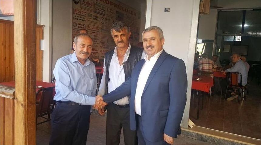 Başkan Baran&rsquo;ın Mahalle Gezileri Devam Ediyor