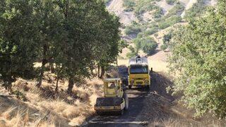 Hozat’ta 13 Köyde Yol Çalışması