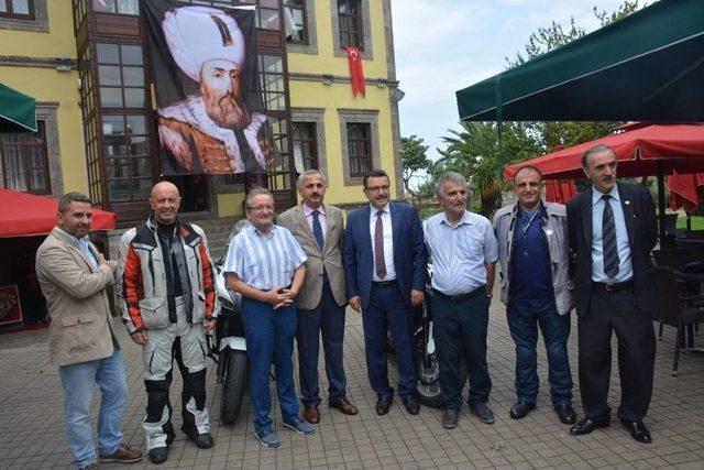 Kanuni’nin İzinde 2 Bin 800 Kilometrelik Motosiklet Turu