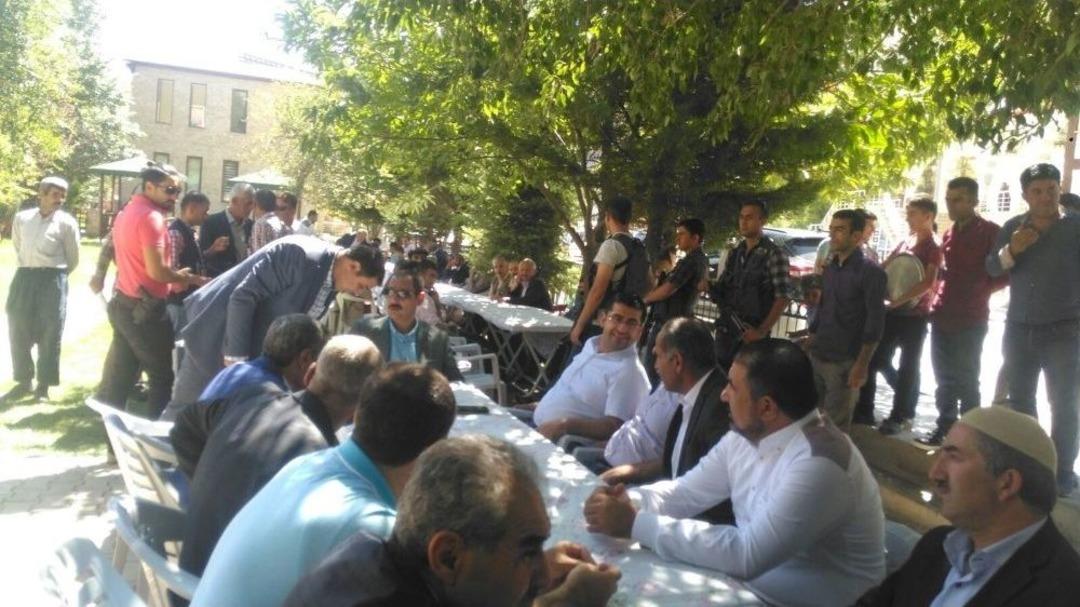 Kaymakam Karabektaş&rsquo;a Veda Yemeği