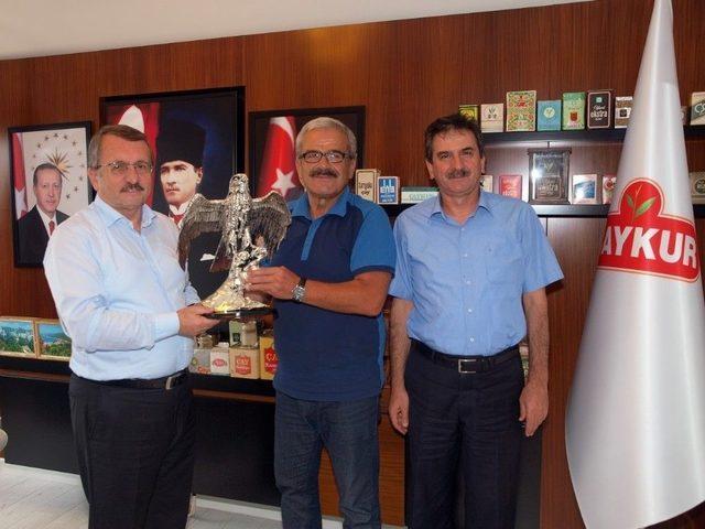 Rizespor’dan Çaykur’a Ziyaret