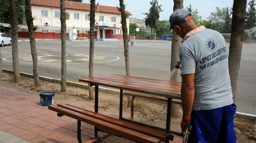 Kepez&rsquo;in Okulları Yeni Sezona Hazırlanıyor