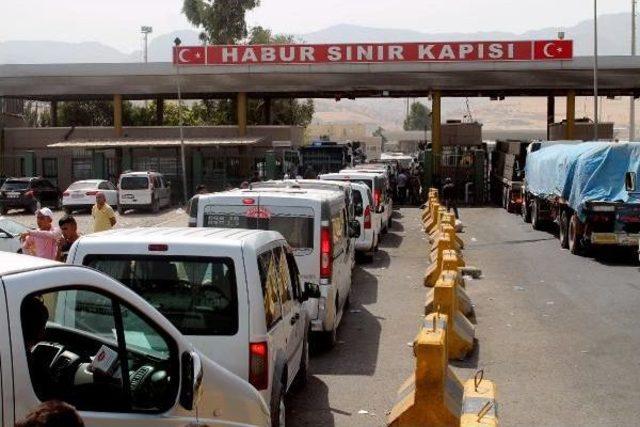 Habur'da Taksi Şoförlerinin Tepkisi Üzerine Geçiş Kısıtlaması Kalktı