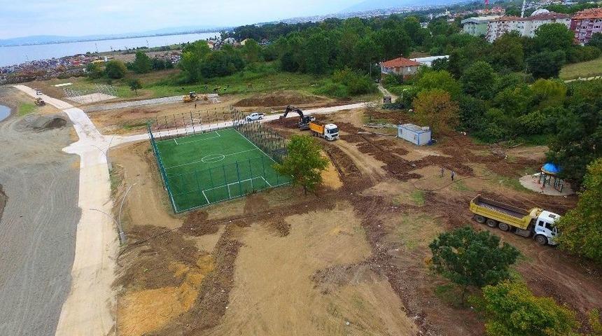 Başiskele Sahili Genişliyor