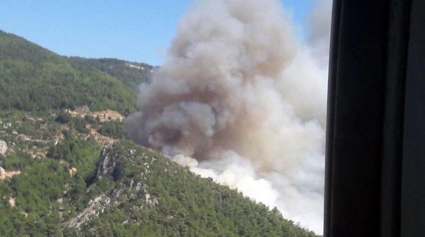 Muğla&rsquo;da Orman Yangını