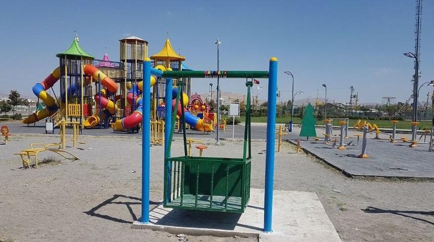 Van&rsquo;da Engelliler İ&ccedil;in Parklarda D&uuml;zenleme