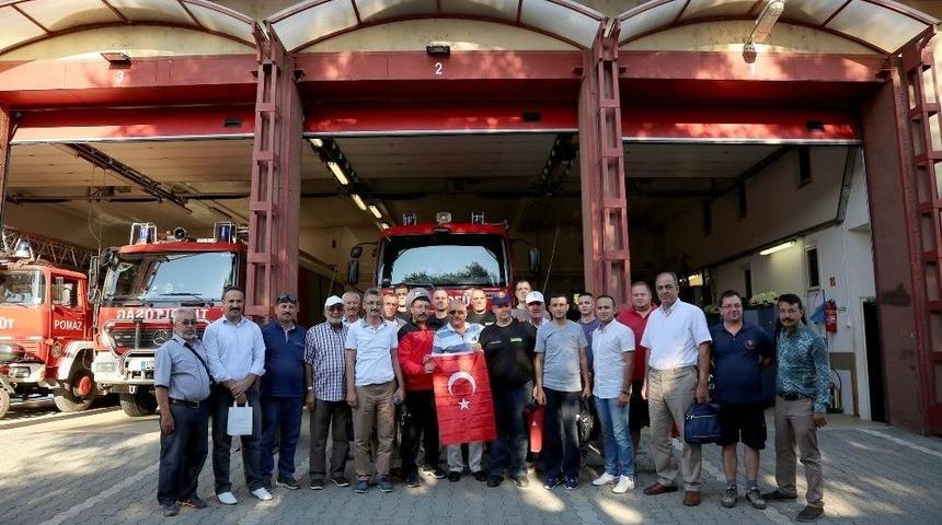 Avrupa&rsquo;daki G&ouml;n&uuml;ll&uuml; İtfaiyecilik Uygulamaları Yerinde İncelendi